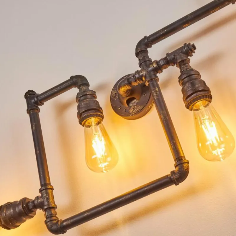 Lampes Dorées-hofstein Applique murale Kolyma Noir doré, 5 lumières