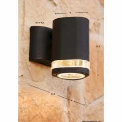 Luminaires Konstsmide Applique murale Konstmide MODENA Noir* Appliques