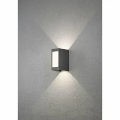 Luminaires Konstsmide Applique murale Konstsmide Cremona LED Anthracite, 2 lumières