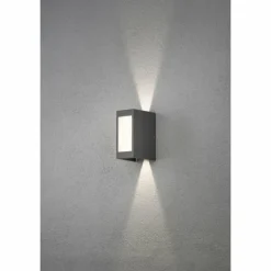 Luminaires Konstsmide Applique murale Konstsmide Cremona LED Anthracite, 2 lumières