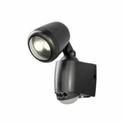 Luminaires Konstsmide Applique murale Konstsmide Prato LED Noir, 2 lumières, Détecteur de mouvement