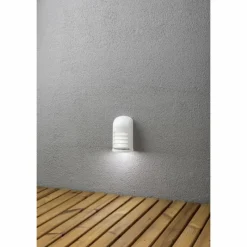 Luminaires Konstsmide Applique murale Konstsmide Prato 3 piles C (non incluses) LED Blanc, 1 lumière, Détecteur de mouvement