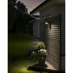 Luminaires Konstsmide Applique murale Konstsmide Prato LED Noir, 1 lumière, Détecteur de mouvement