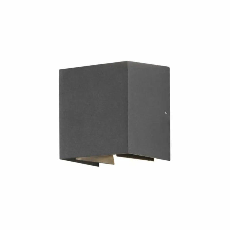 Luminaires Konstsmide Applique murale Konstsmide Cremona LED Anthracite, 2 lumières