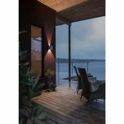 Luminaires Konstsmide Applique murale Konstsmide Cremona LED Gris, 2 lumières