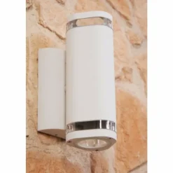 Luminaires Konstsmide Applique murale Konstsmide Blanc, 2 lumières