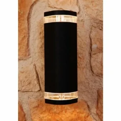 Luminaires Konstsmide Applique murale Konstsmide Noir, 2 lumières