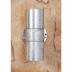 Luminaires Konstsmide Applique murale Konstsmide MODENA Gris, 2 lumières