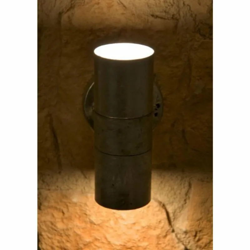 Luminaires Konstsmide Applique murale Konstsmide MODENA Gris, 2 lumières