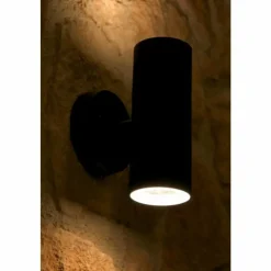 hofstein Applique murale Konstsmide MODENA Noir, 2 lumières