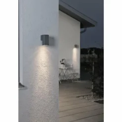 Luminaires Konstsmide Applique murale Konstsmide Monza Anthracite, 1 lumière