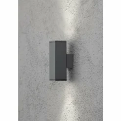 Luminaires Konstsmide Applique murale Konstsmide Monza Anthracite, 1 lumière