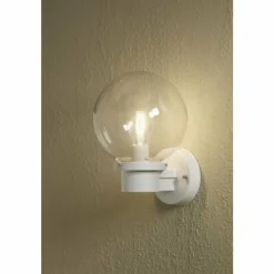 Luminaires Konstsmide Applique murale Konstsmide Nemi Blanc, 1 lumière