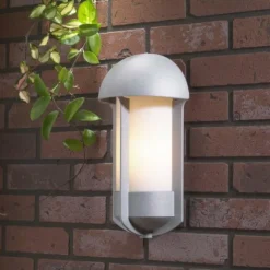 Luminaires Konstsmide Applique murale Konstsmide Tyr Argenté, 1 lumière