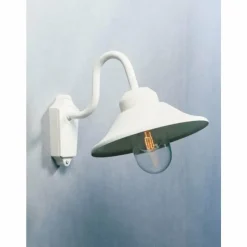 Luminaires Konstsmide Applique murale Konstsmide Vega Blanc, 1 lumière