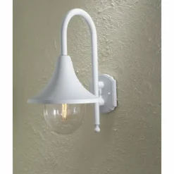 Luminaires Konstsmide Applique murale Konstsmide Bari Blanc, 1 lumière