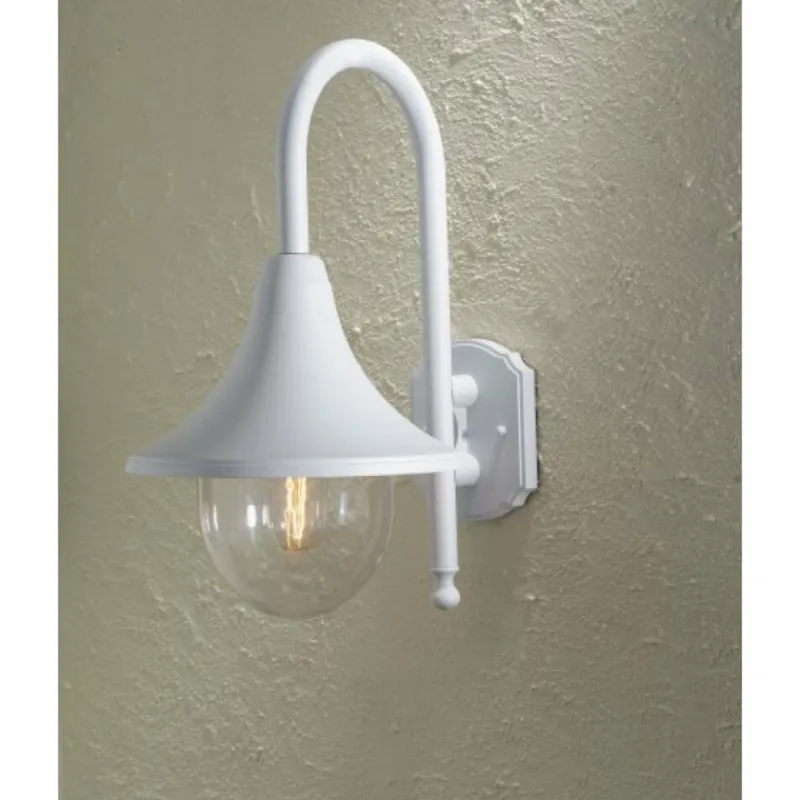Luminaires Konstsmide Applique murale Konstsmide Bari Blanc, 1 lumière