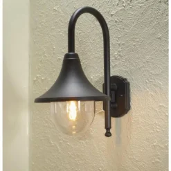 Luminaires Konstsmide Applique murale Konstsmide Bari Noir, 1 lumière