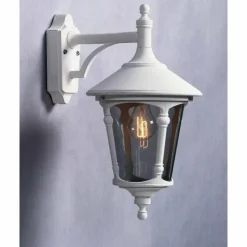 Luminaires Konstsmide Applique murale Konstsmide Virgo Blanc, 1 lumière