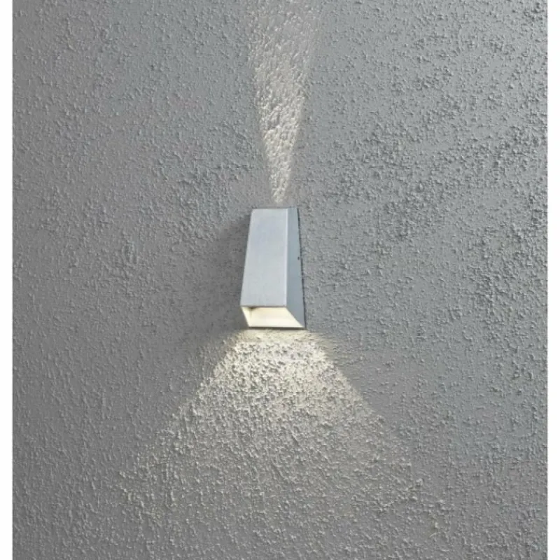 Luminaires Konstsmide Applique murale Konstsmide Imola LED Gris, 2 lumières
