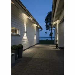 Luminaires Konstsmide Applique murale Konstsmide Cremona LED Gris, 2 lumières