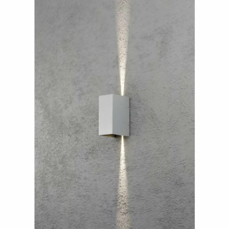 Luminaires Konstsmide Applique murale Konstsmide Cremona LED Gris, 2 lumières