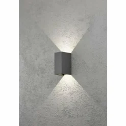 Luminaires Konstsmide Applique murale Konstsmide Cremona LED Anthracite, 2 lumières