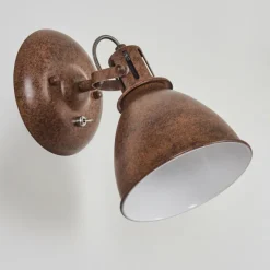 Lampes Industrielles-hofstein Applique murale Koppom Rouille, 1 lumière