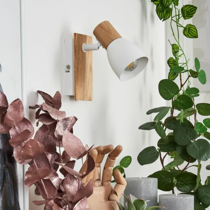 Luminaires Scandinaves-hofstein Applique murale Kouek Écru, Blanc, 1 lumière