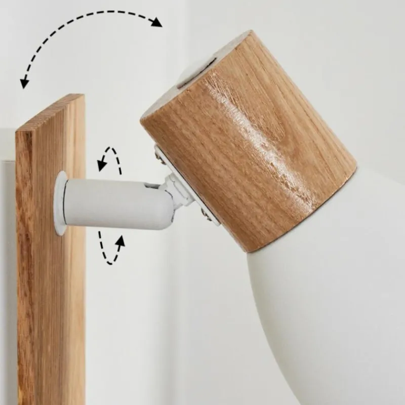 Luminaires Scandinaves-hofstein Applique murale Kouek Écru, Blanc, 1 lumière