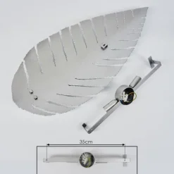 Luminaires Holländer Applique murale Krokom Argenté, 2 lumières* Appliques