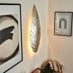 Luminaires Holländer Applique murale Krokom Argenté, 2 lumières* Appliques