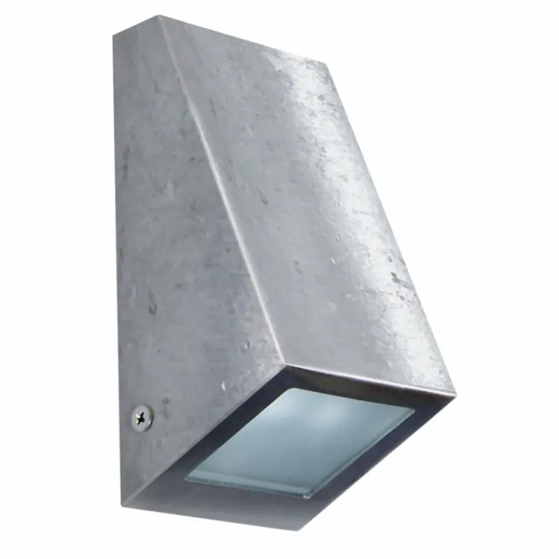 KS Verlichting Applique murale Downlighter Acier inoxydable, 1 lumière