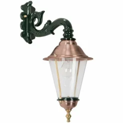 Luminaires Rustiques-KS Verlichting Applique murale Hoorn Vert, Cuivre, 1 lumière