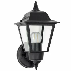Luminaires Rustiques-KS Verlichting Applique murale Piccolo Noir, 1 lumière