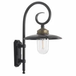 KS Verlichting Applique murale Orly Noir, 1 lumière