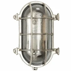 KS Verlichting Applique murale Maritiem Nautic Nickel mat, 1 lumière