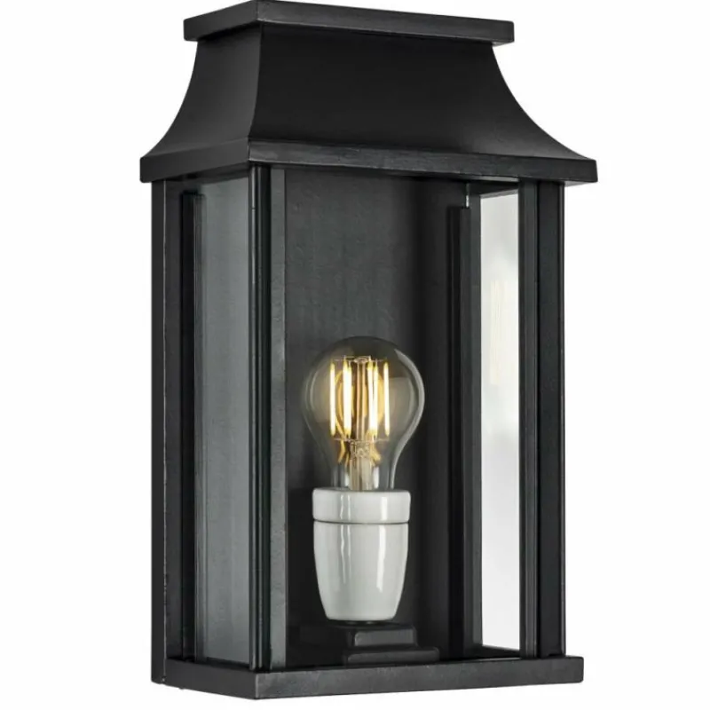 KS Verlichting Applique murale Goteborg Noir, 1 lumière