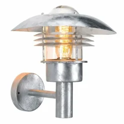 KS Verlichting Applique murale Riga Acier inoxydable, 1 lumière