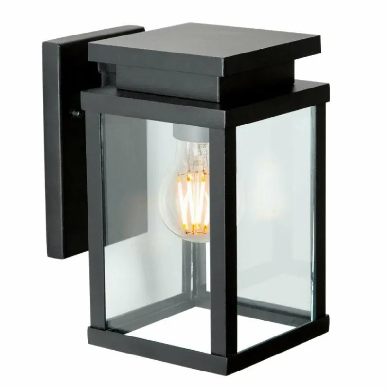 KS Verlichting Applique murale Jersey Noir, 1 lumière