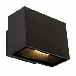 KS Verlichting Applique murale Segment LED Noir, 2 lumières