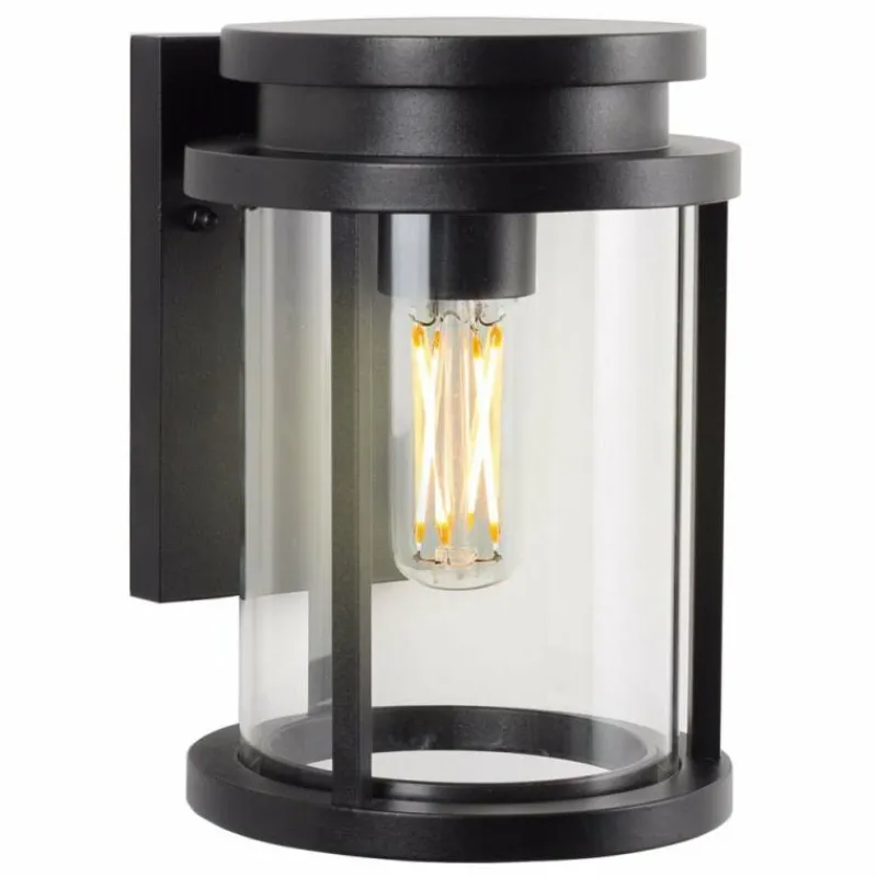 KS Verlichting Applique murale Sydney Noir, 1 lumière