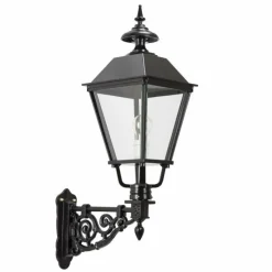 Luminaires Rustiques-KS Verlichting Applique murale Egmond Noir, 1 lumière