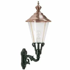 Luminaires Rustiques-KS Verlichting Applique murale Enkhuizen Noir, 1 lumière