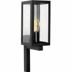 KS Verlichting Applique murale Huizen Noir, 1 lumière