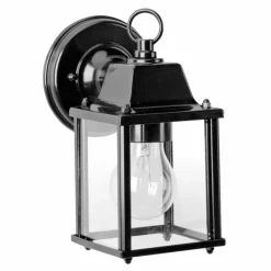 KS Verlichting Applique murale Koetslamp Noir, 1 lumière