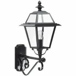 KS Verlichting Applique murale Venlo Noir, 1 lumière