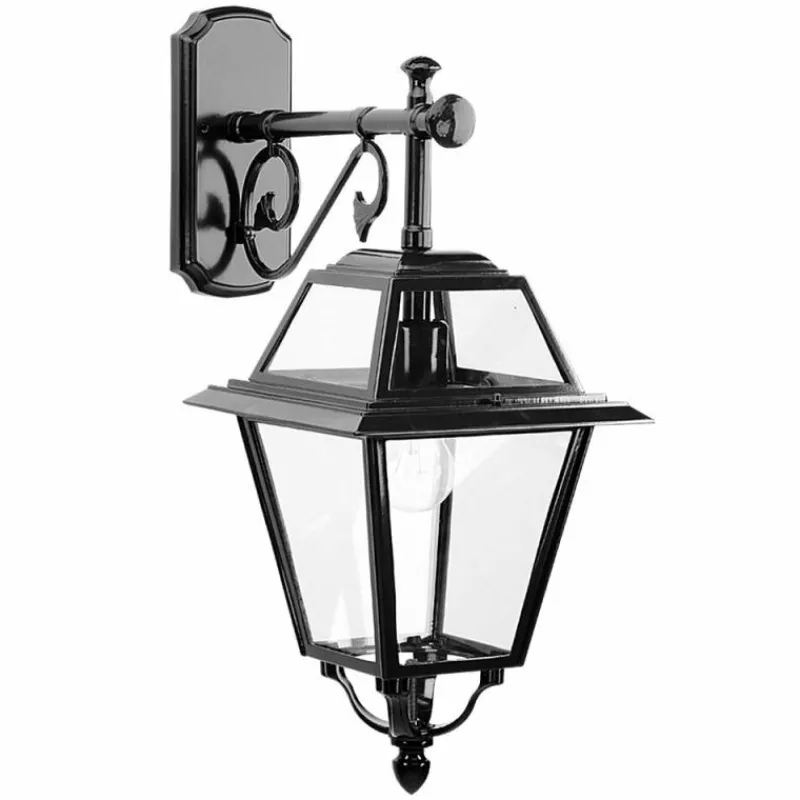 KS Verlichting Applique murale Venray Noir, 1 lumière