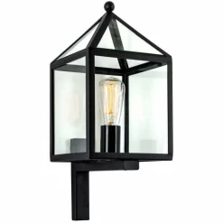 KS Verlichting Applique murale Bloemendaal Noir, 1 lumière