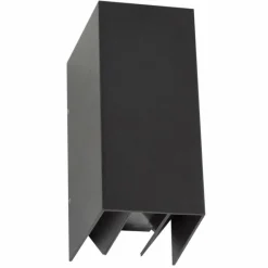 KS Verlichting Applique murale Channel LED Noir, 2 lumières